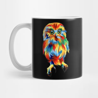 Owl in pop art Mug